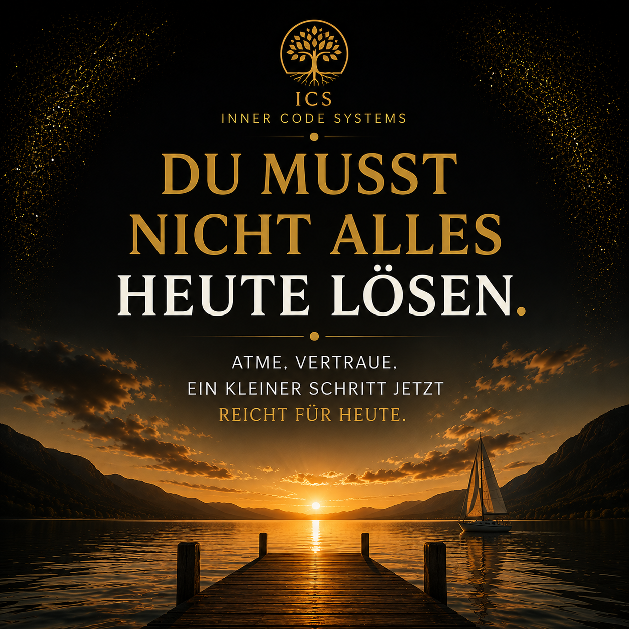 ICS Impuls – Du musst nicht alles heute lösen