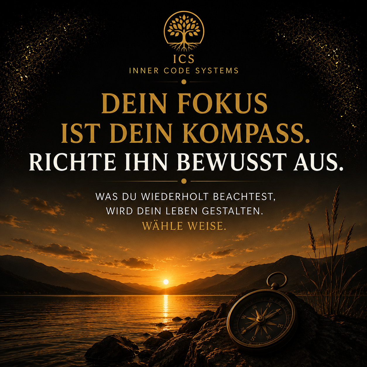 ICS Impuls 006 – Dein Fokus ist dein Kompass