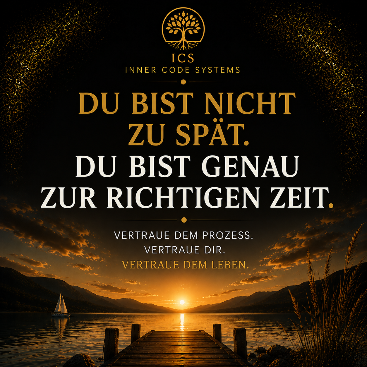 ICS Impuls 010 – Du bist nicht zu spät